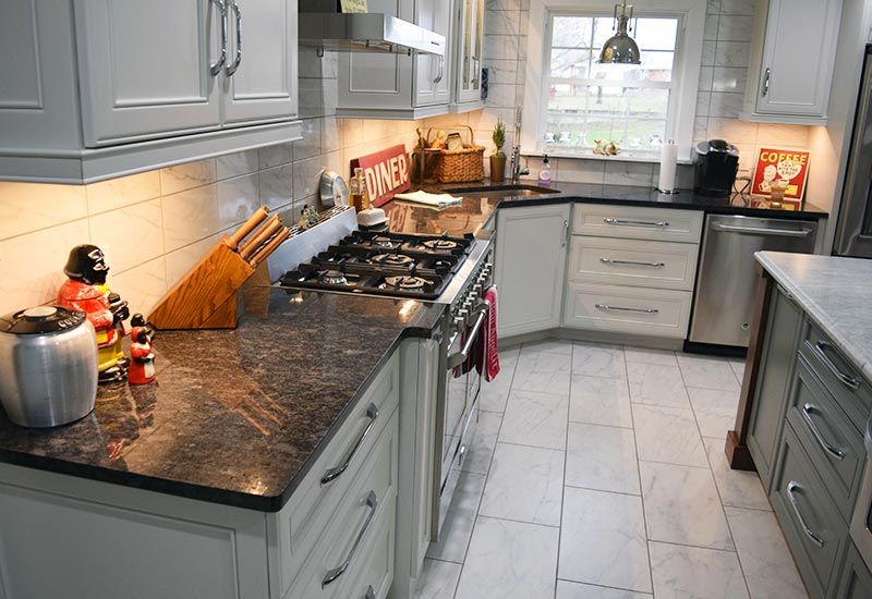 quartz countertops kitchen remodel Elizabethtown, KY