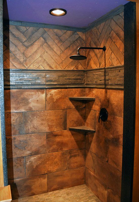 bathroom remodel custom tile walk in shower