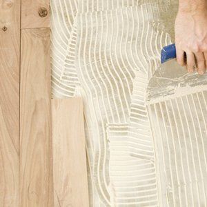 Services, Glue Down Hardwood Floor Installation