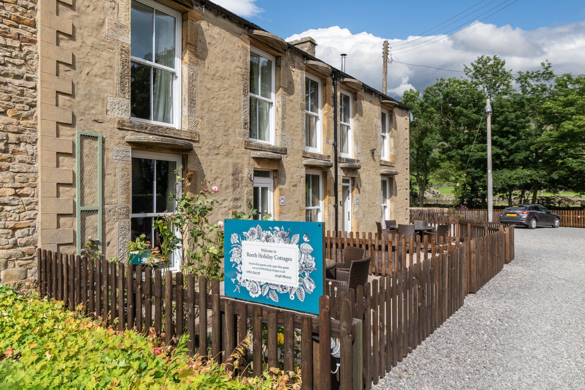 Entrance to Reeth Holiday Cottages