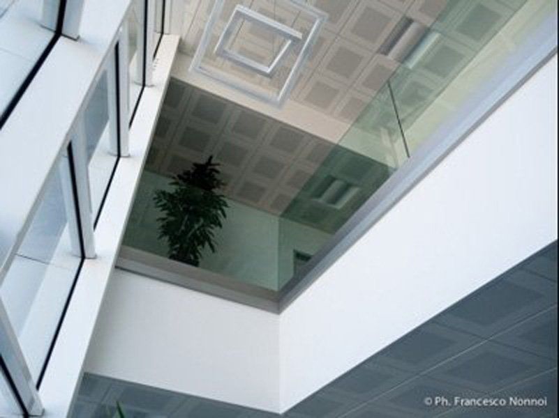 Guardando il soffitto di un edificio