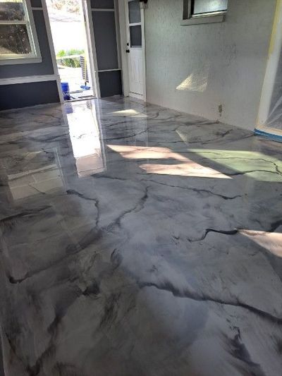 Residential Epoxy Flooring Service in Tampa FL