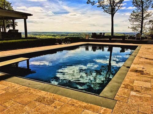 Luxurious Rectangle Pool — Pool Maintenance in Simsbury, CT