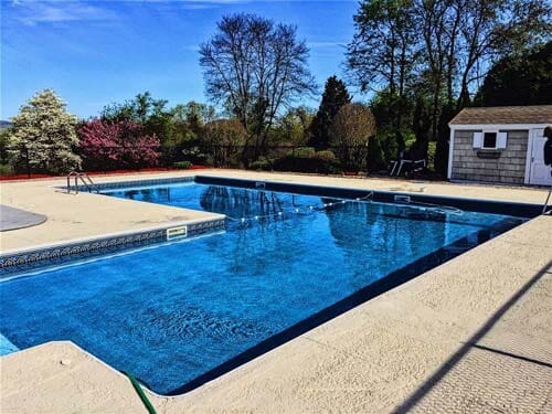 L-shaped Pool — Pool Maintenance in Simsbury, CT