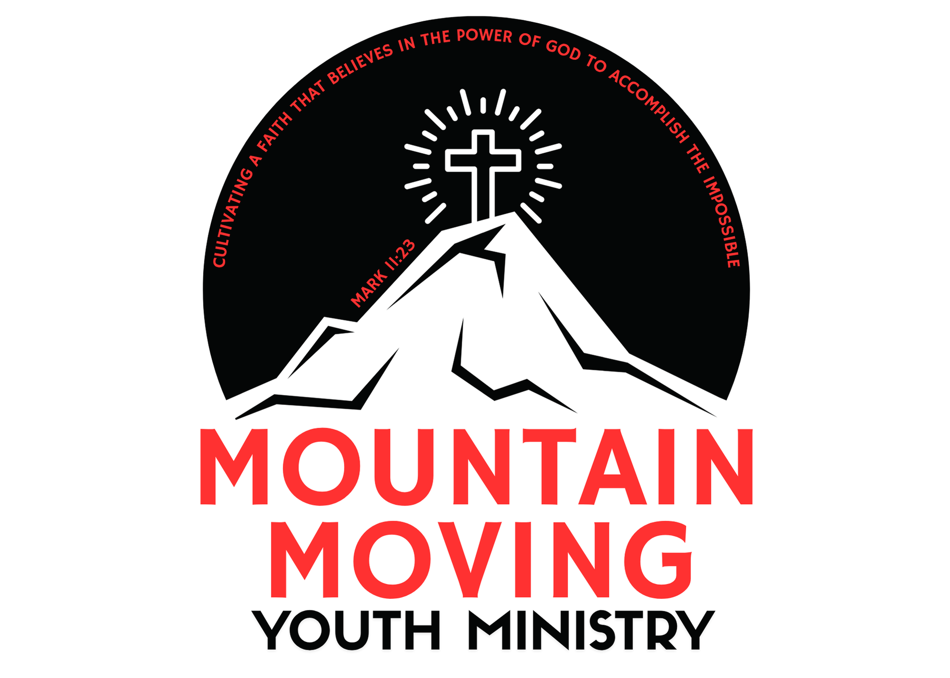 A stained glass window that says welcome to mosaic student ministry