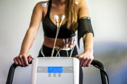 monitoraggio elettrocardiogramma durante esercizio fisico