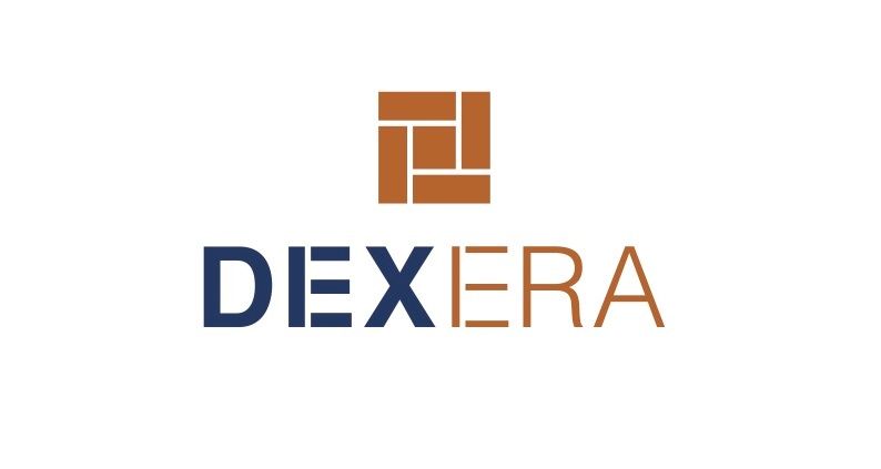 A logo for a company called dexera