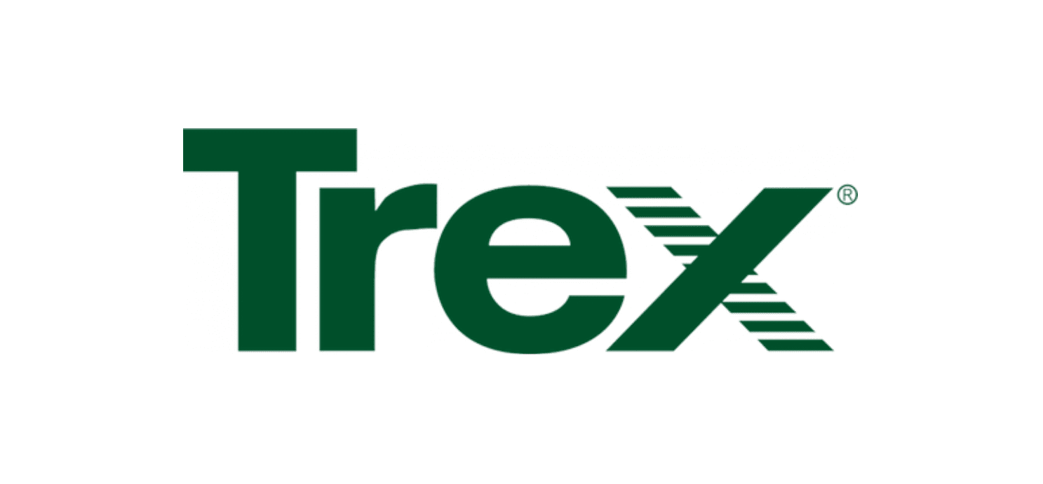 The trex logo is green and white on a white background.