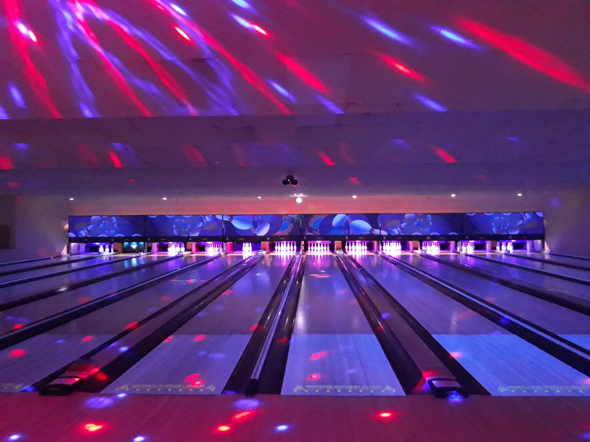 Ten pin bowling in Bury St Edmunds