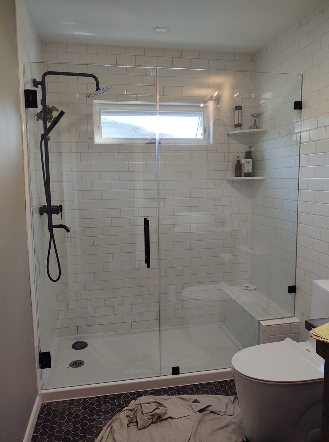 Frameless shower doors in Hamburg, NY