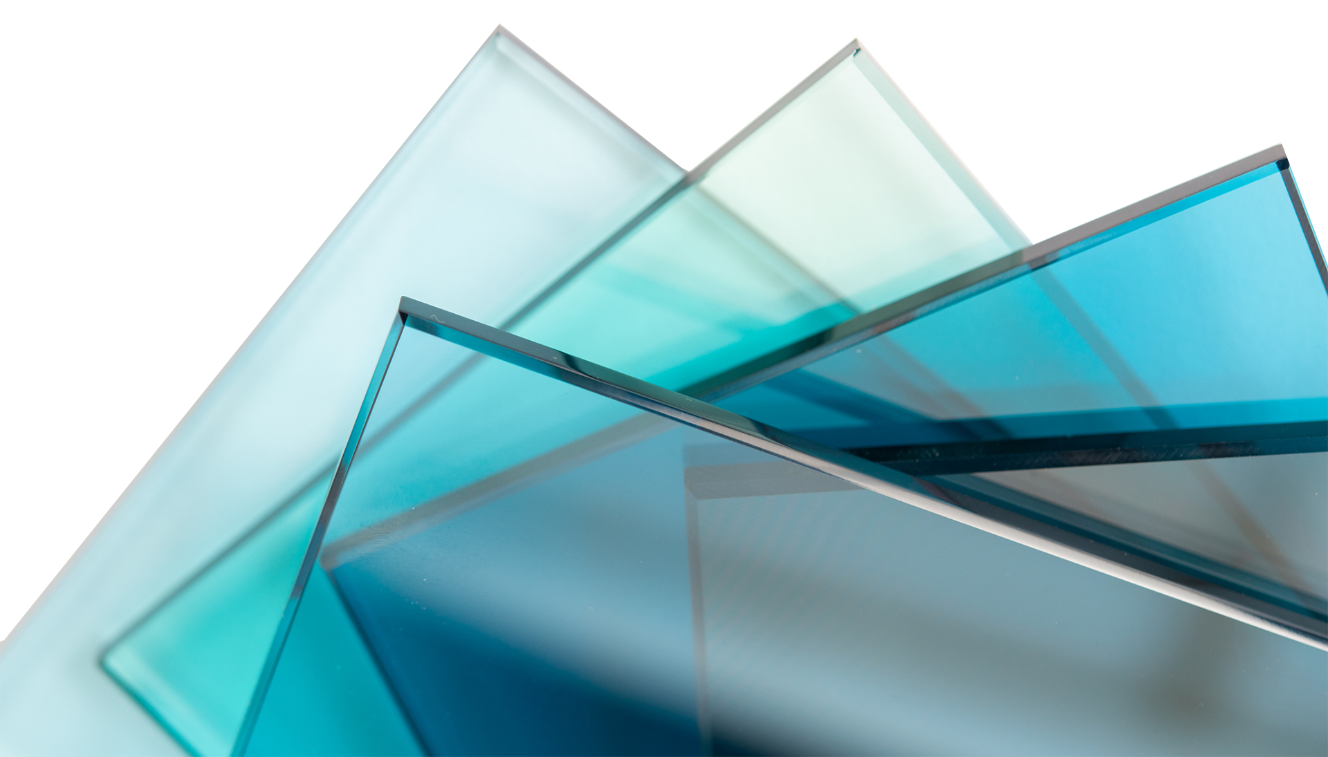 clear float glass panels cut to size