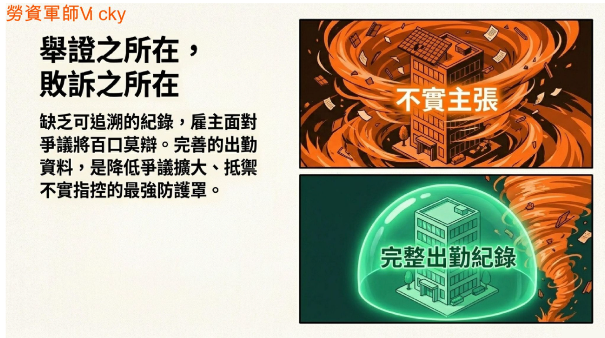 工作規則多年未更新,可能讓制度跟不上公司成長