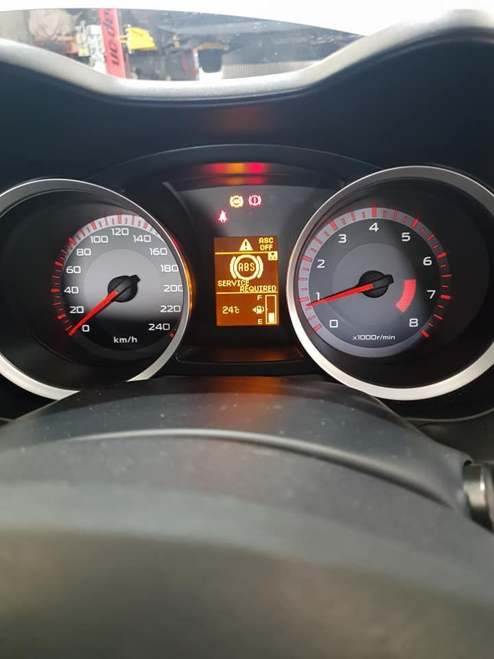 A close up of the dashboard of a car