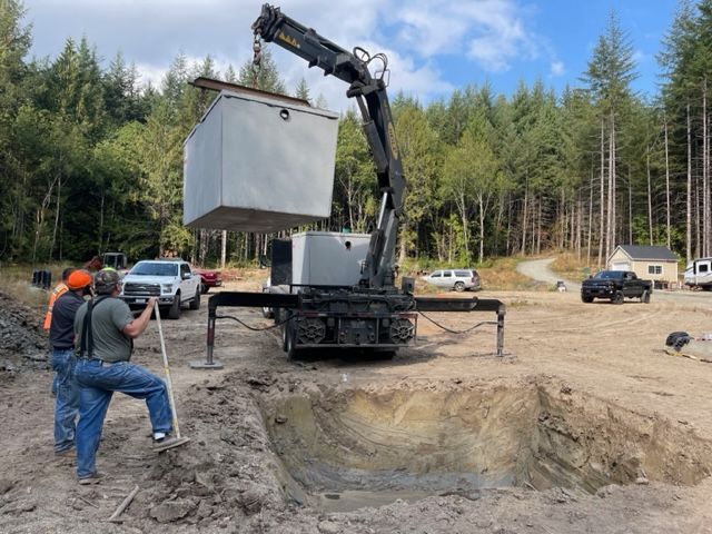 Septic Tank Installation — Chehalis, WA — Pacific Pressurized Systems
