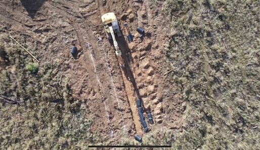 Aerial View of Septic Field — Chehalis, WA — Pacific Pressurized Systems