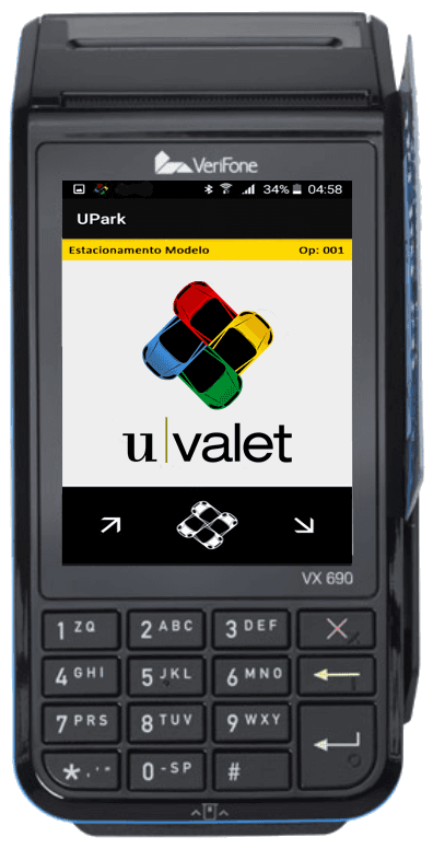 UValet - Solução POS com impressora e comunicação integrados.