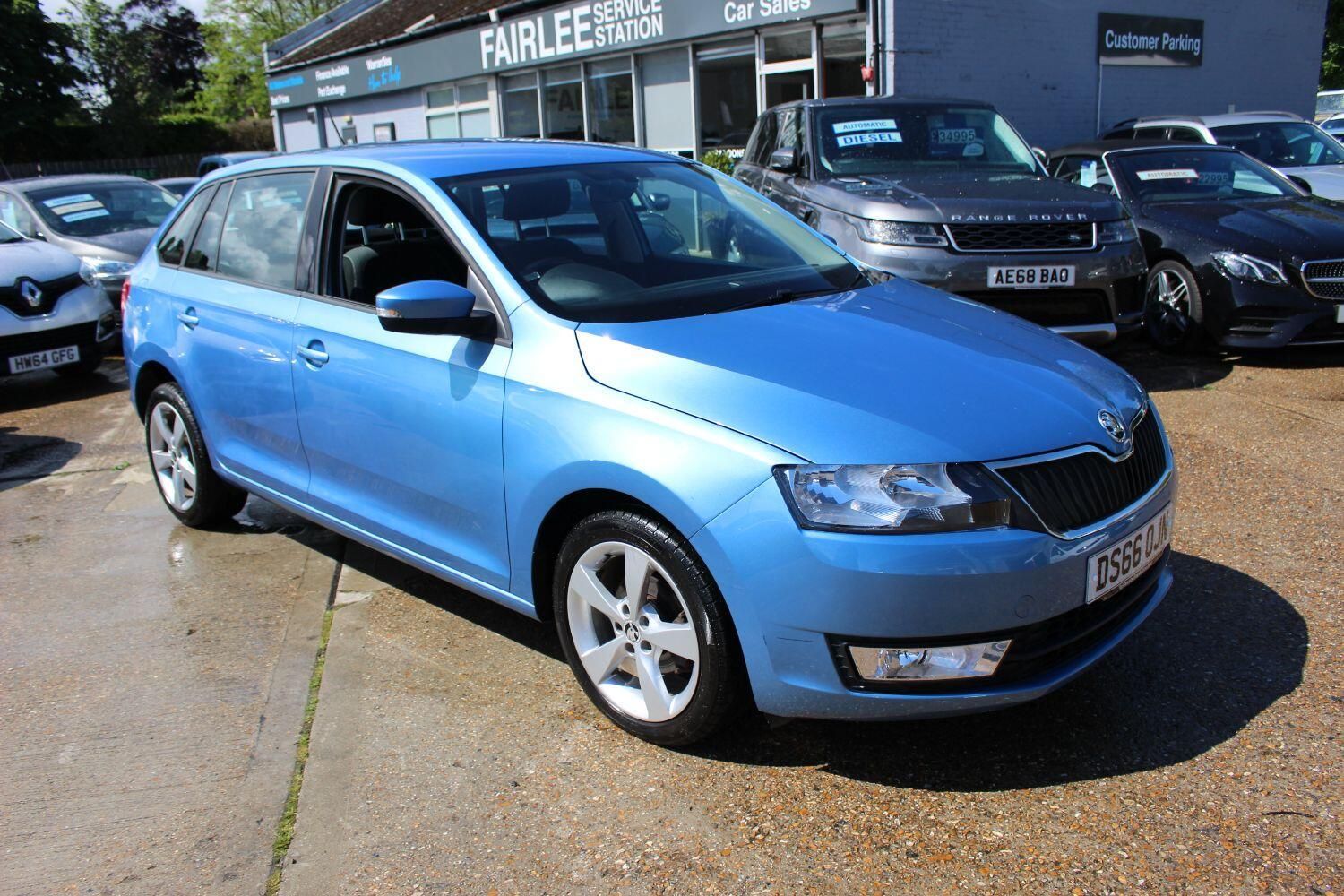 FAIRLEE SERVICE STATION are proud to offer this 2016 SKODA RAPID 1.2 TSI 90 SE TECH 5 DOOR DSG AUTOMATIC, Finished in Blue. Used Cars For Sale Isle of Wight