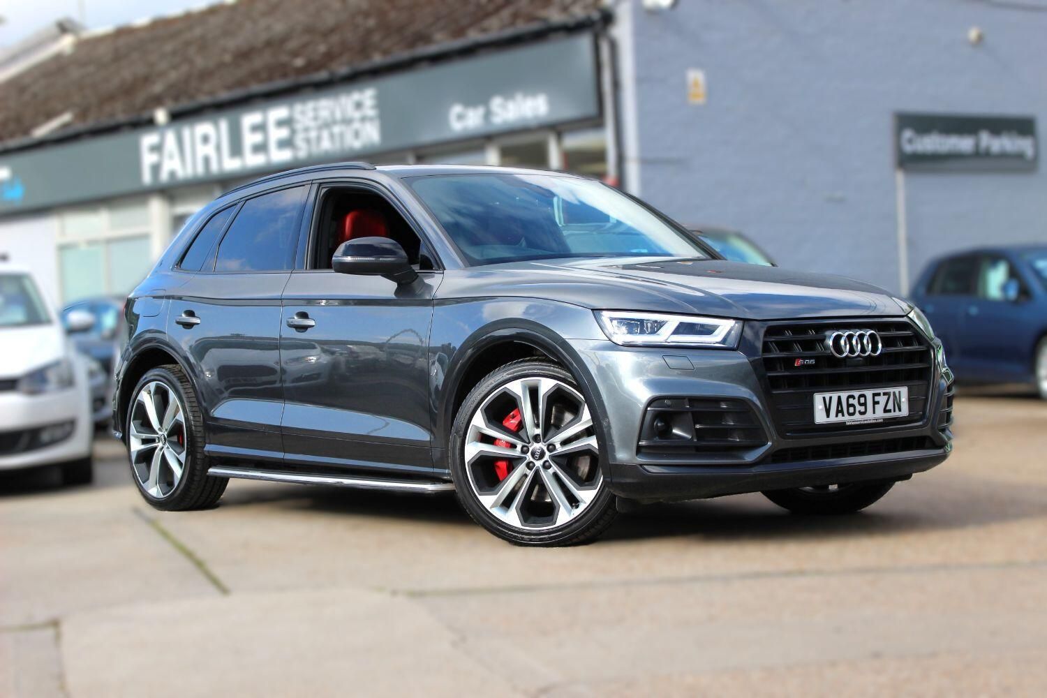 FAIRLEE SERVICE STATION are proud to offer this 2020 AUDI SQ5 3.0 TDI QUATTRO VORSPRUNG TIPTRONIC AUTOMATIC 5 DOOR, Finished in Grey. Used  Cars For Sale Isle Of Wight