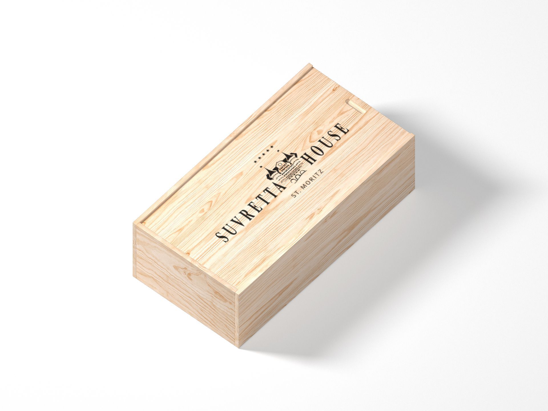 Holzkistchen mit Gravur