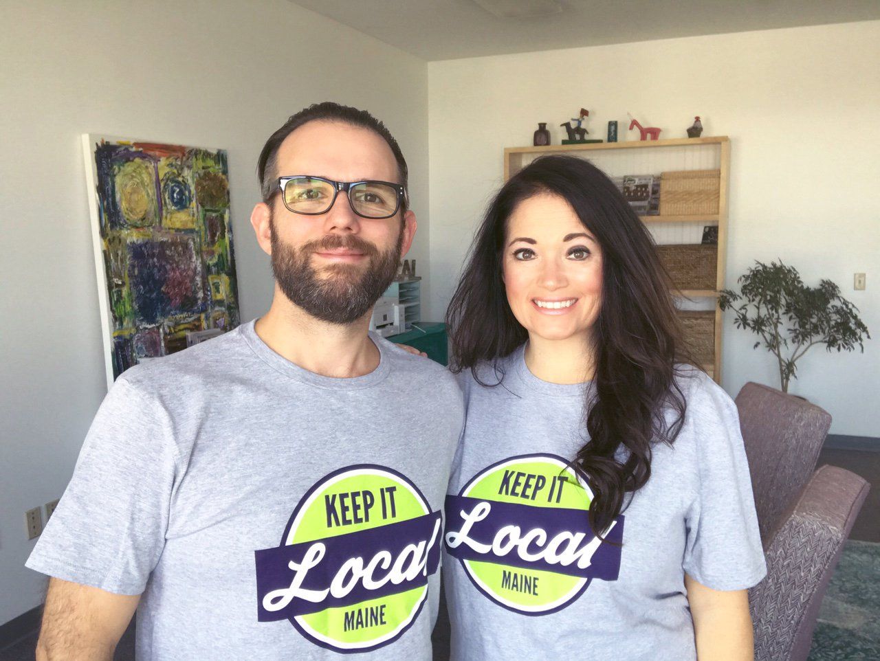 Todd and Kimberly Regoulinsky | publishers of Keep It Local Maine