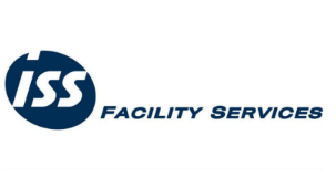 Logotipo de ISS Facility Services, que presenta las letras