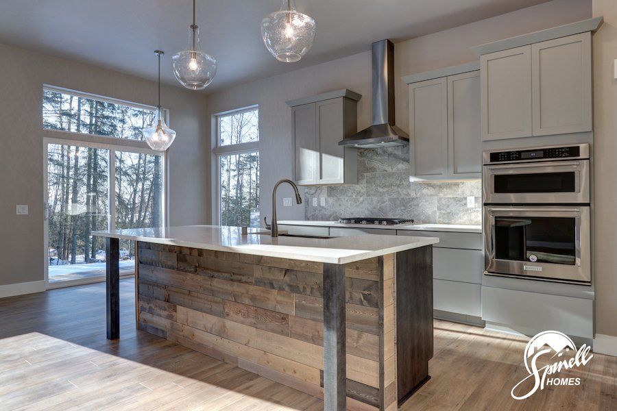 Spinell Homes | New Custom Homes | Anchorage Alaska | Kitchen | Kitchen Island |