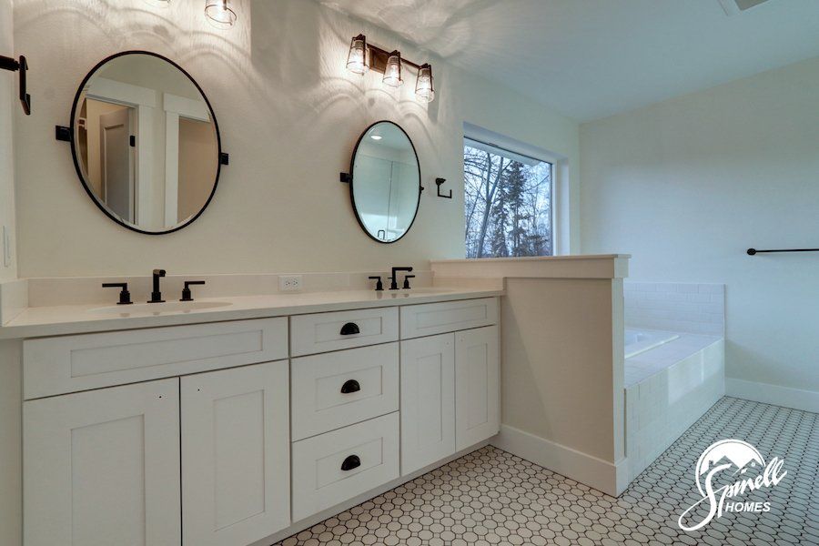 Spinell Homes | New Custom Homes | Anchorage Alaska | Master Bathroom |  Shower |