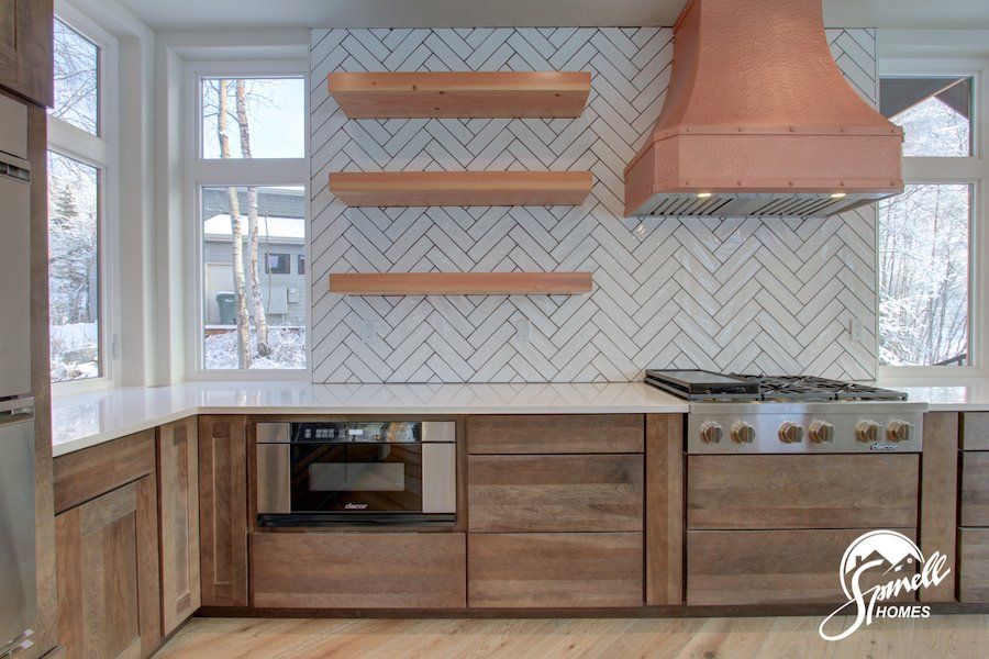 Spinell Homes | New Custom Homes | Anchorage Alaska | Kitchen | Kitchen Island |