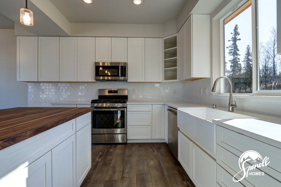 Spinell Homes | New Custom Homes | Anchorage Alaska | Kitchen | Kitchen Island |