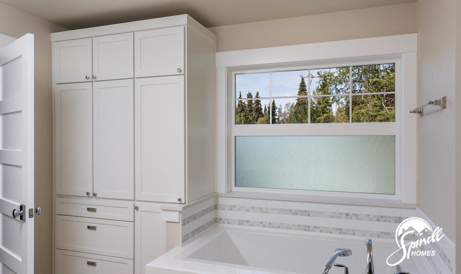 Spinell Homes | New Custom Homes | Anchorage Alaska | Master Bathroom |  Shower |