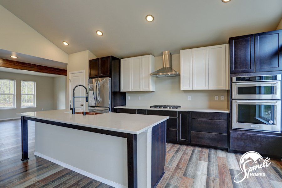 Spinell Homes | New Custom Homes | Anchorage Alaska | Kitchen | Kitchen Island |