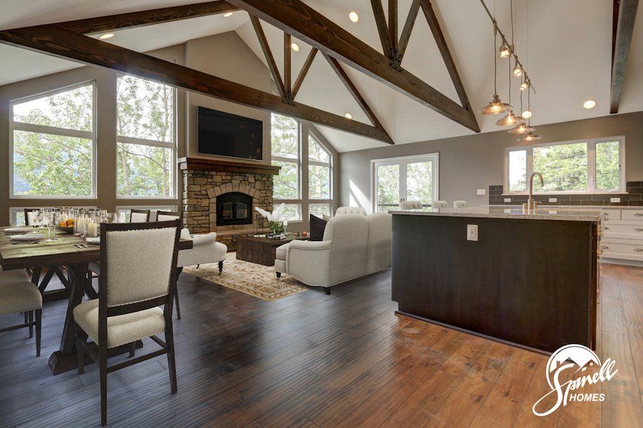 Spinell Homes | New Custom Homes | Anchorage Alaska | Living Area