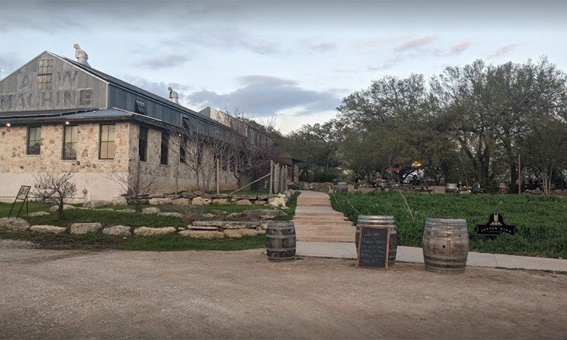 Outside view of Jester King Brewery