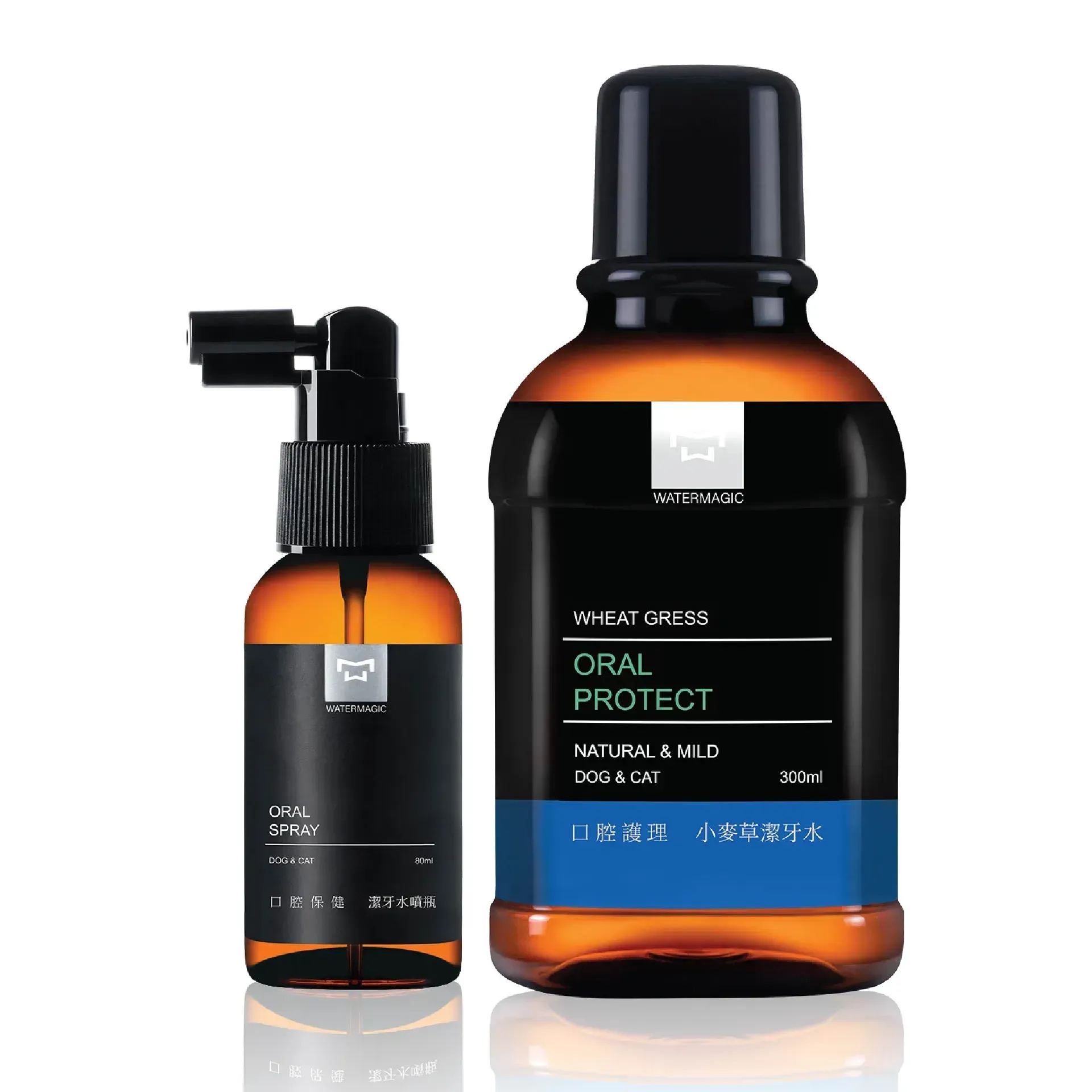 貓狗口腔護理潔牙水｜小麥草&貓草｜1-6歲