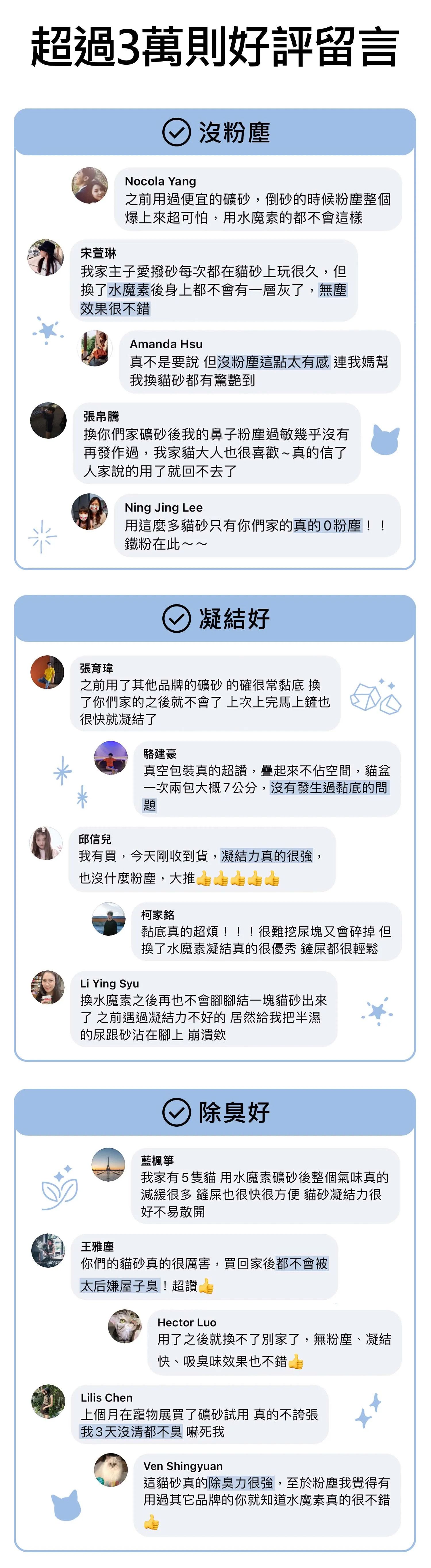 水魔素礦砂使用者好評