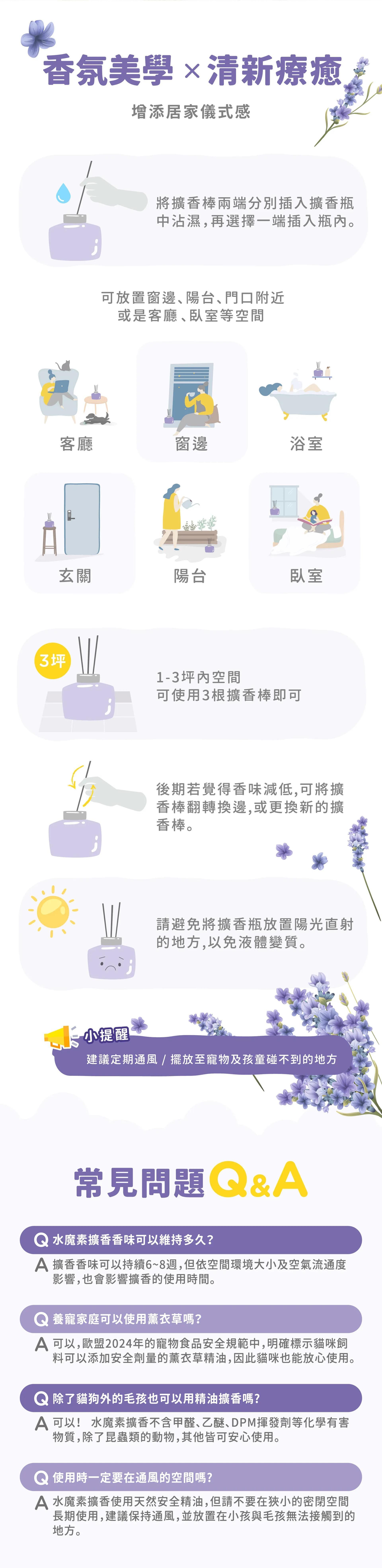 水魔素寵物友善薰衣草精油擴香介紹