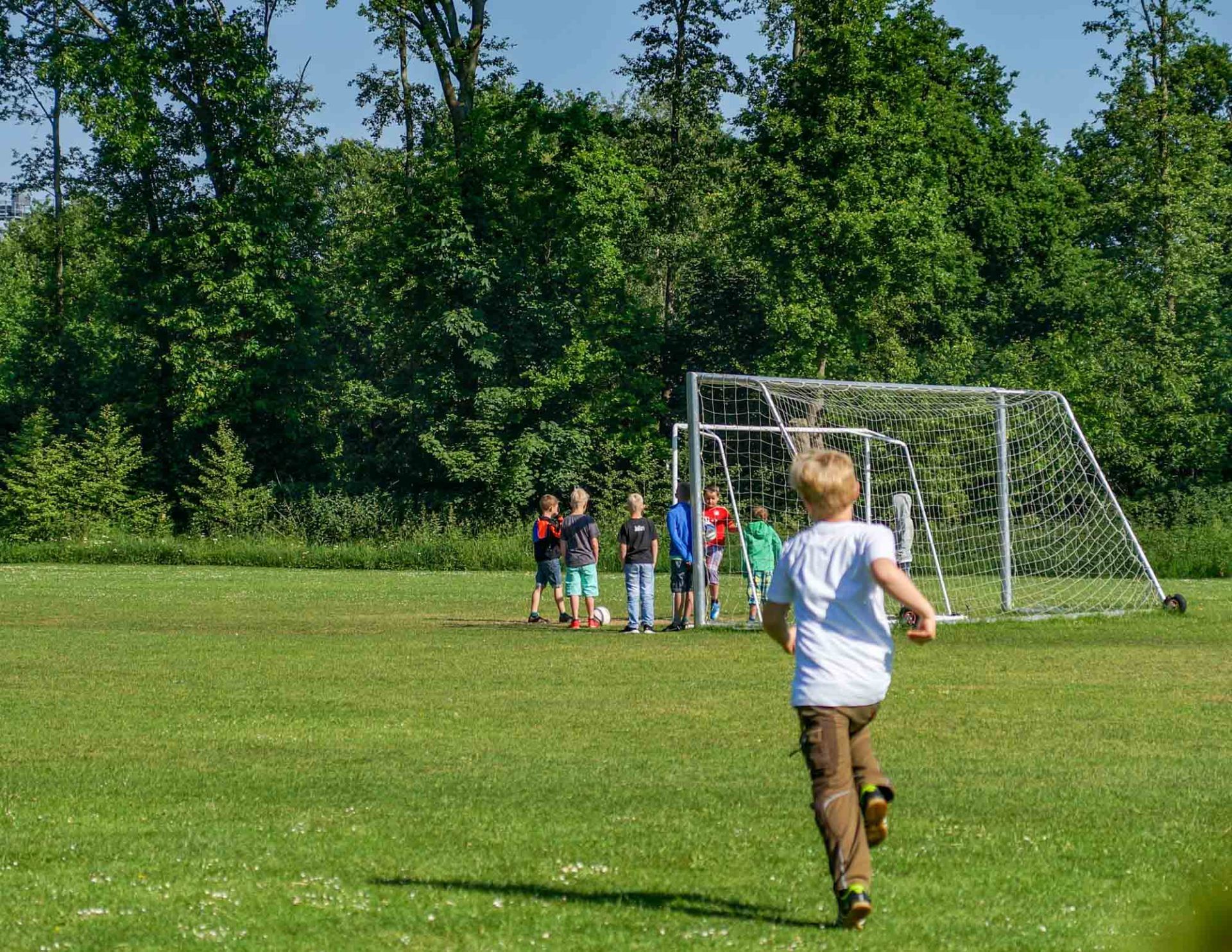 Fußballplatz in Sustrum-Moor