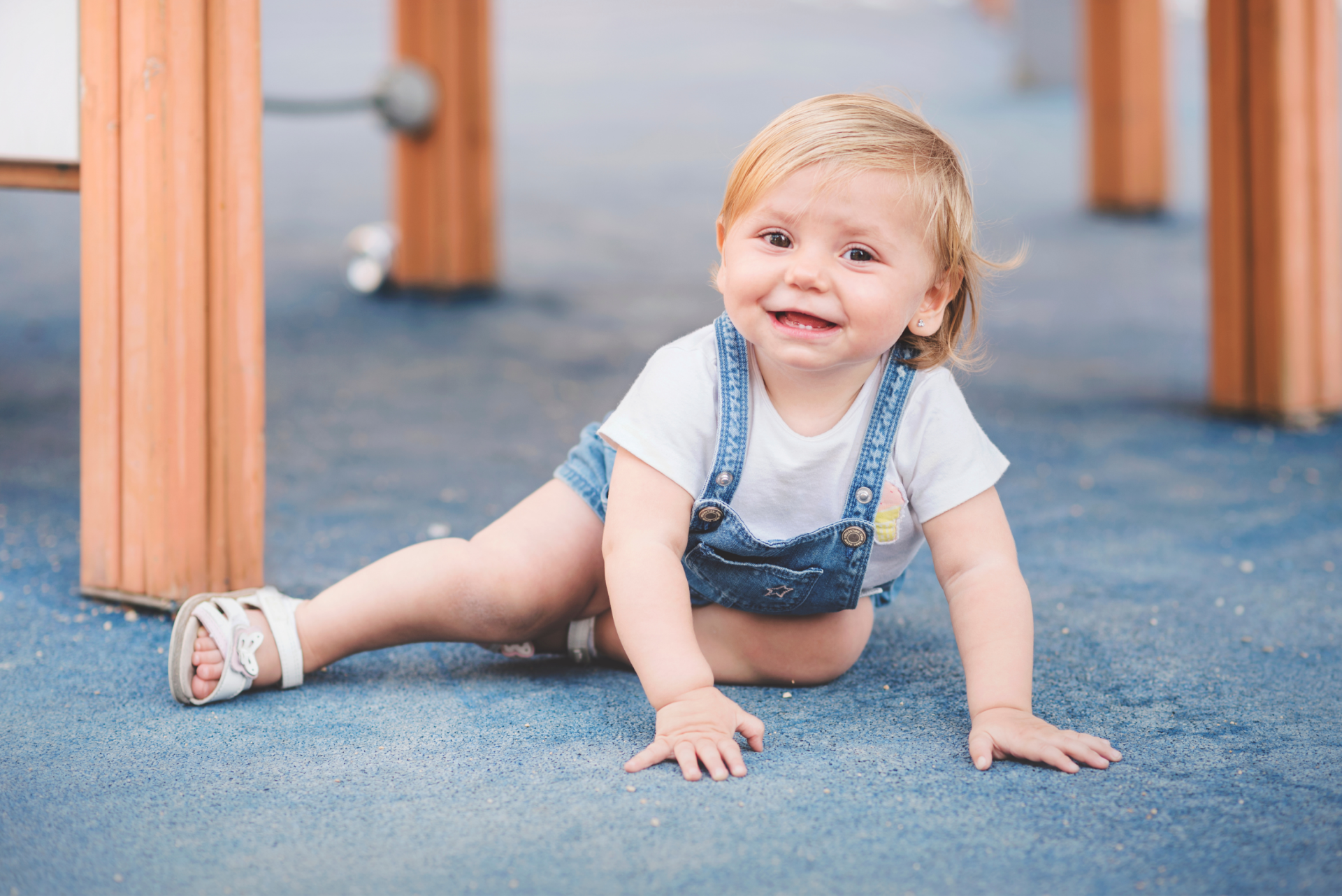 Child Playing on floor