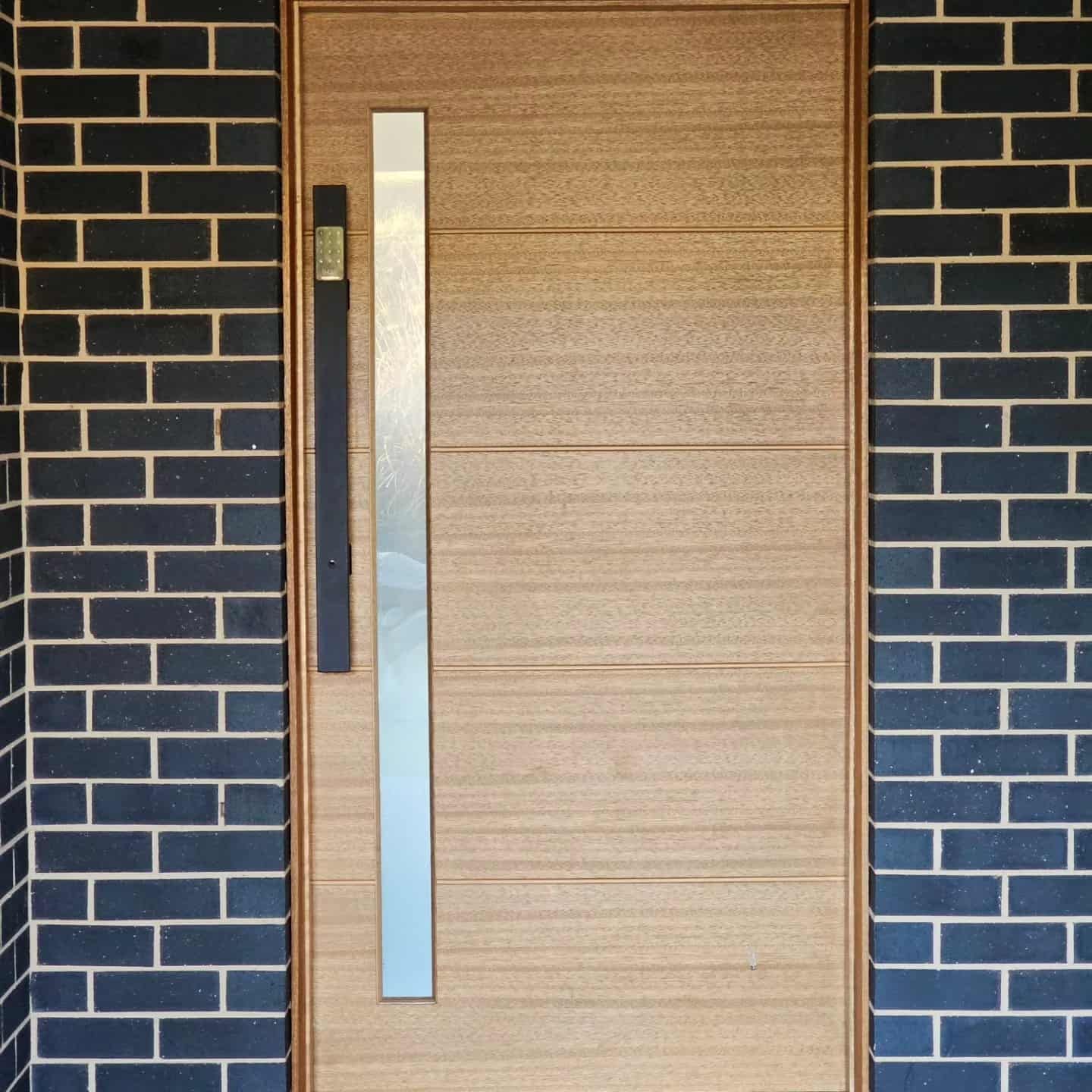 Modern Security Door — Border Security Doors & Powder Coating in Wodonga, VIC