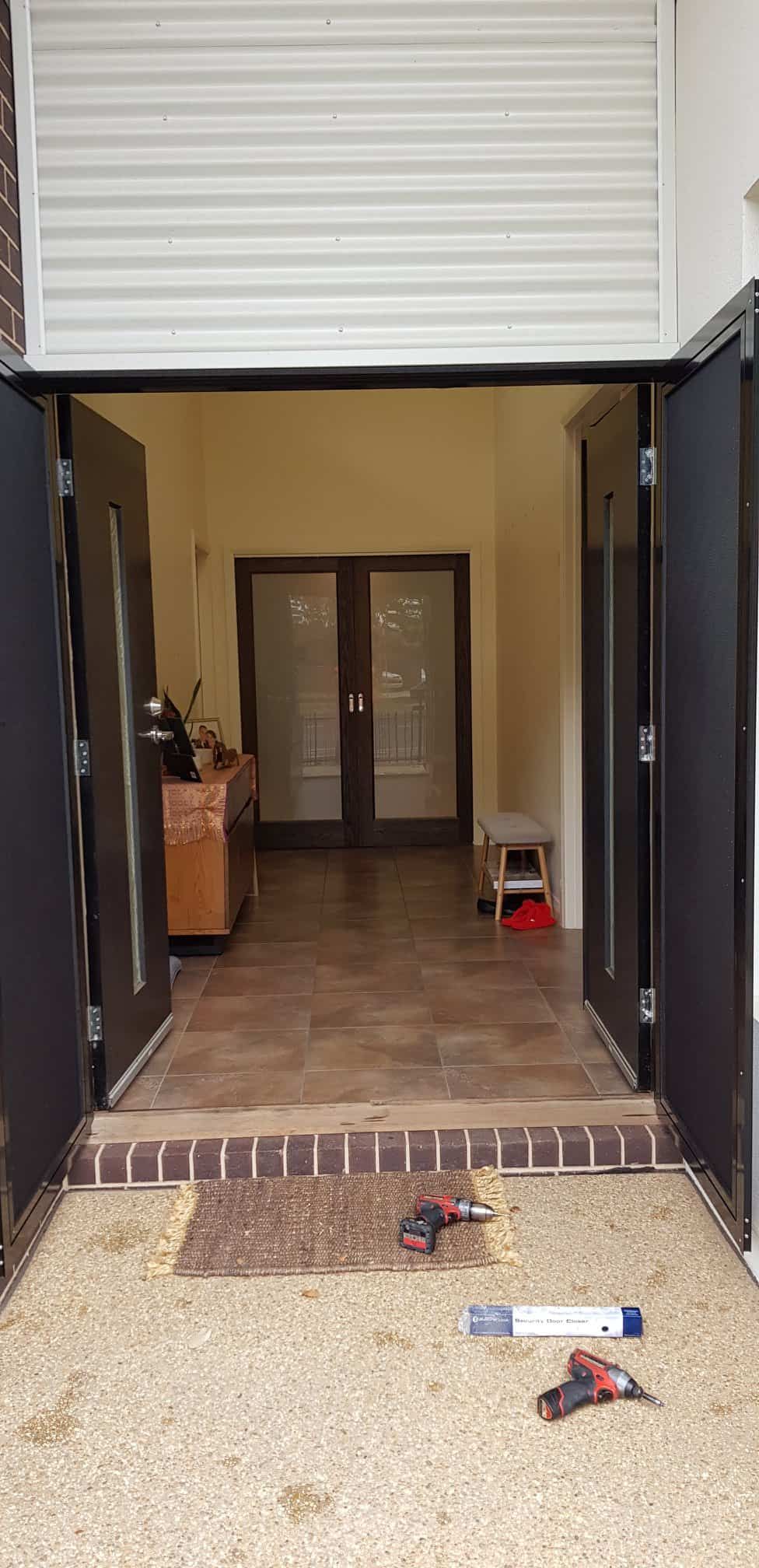 Sturdy Screen Door Offering Security and Style — Border Security Doors & Powder Coating in Wodonga, VIC