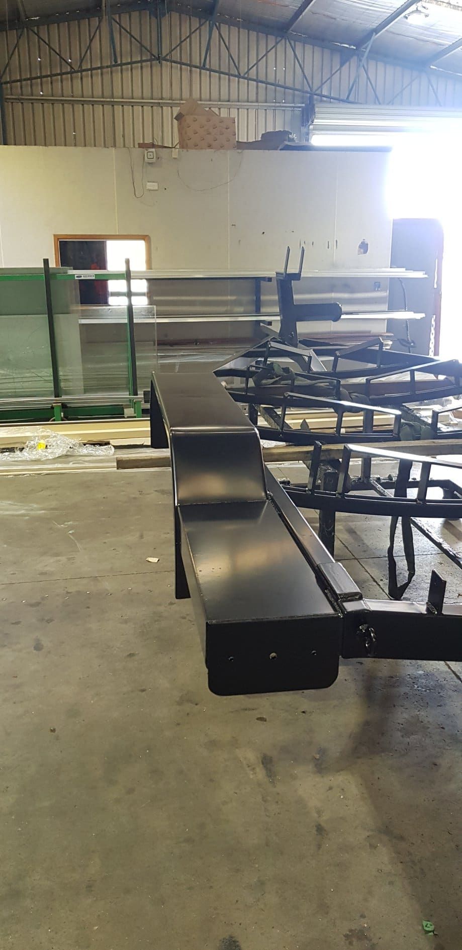 Large Metal Structure At Rest — Border Security Doors & Powder Coating in Wodonga, VIC