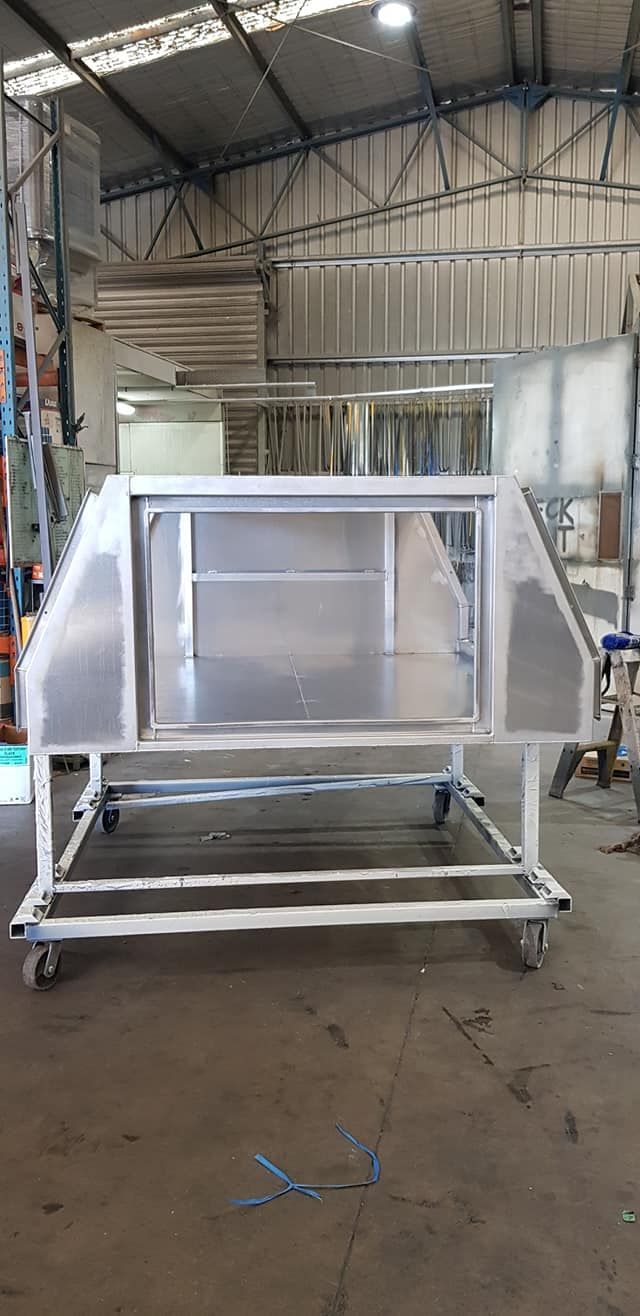 A Large Aluminum Canopy — Border Security Doors & Powder Coating in Wodonga, VIC