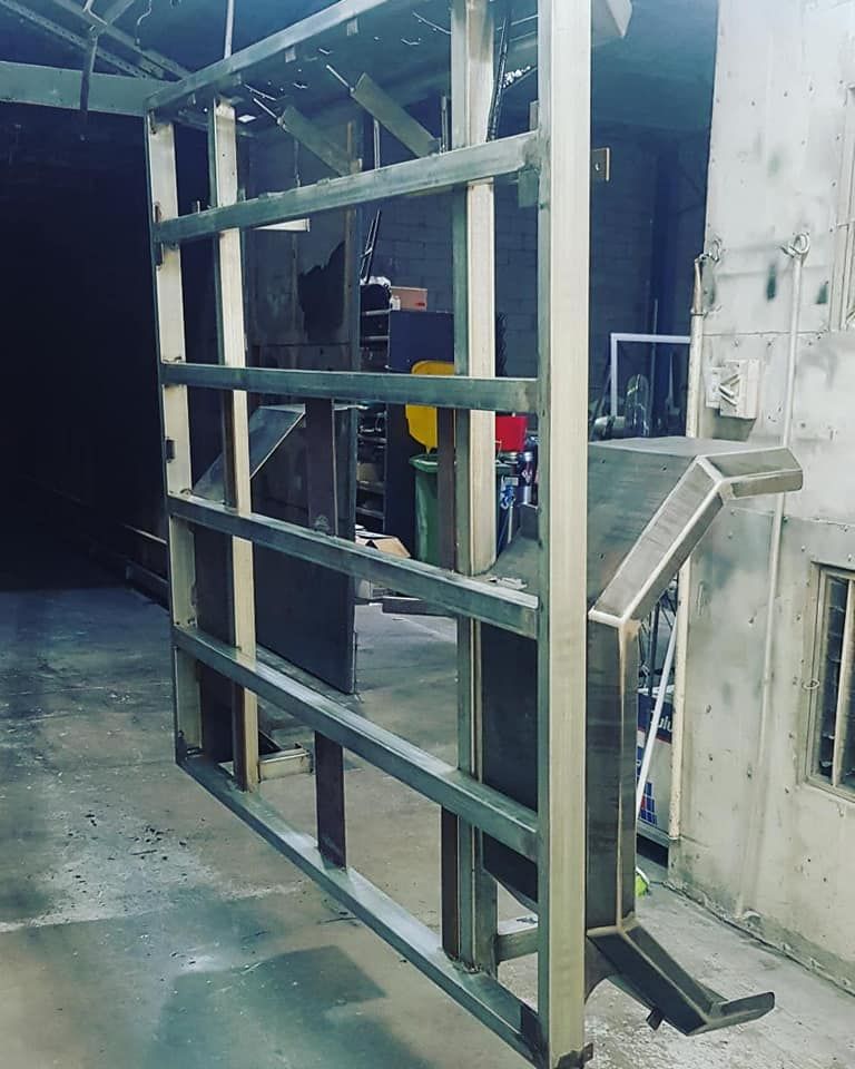 A Large Metal Structure — Border Security Doors & Powder Coating in Wodonga, VIC