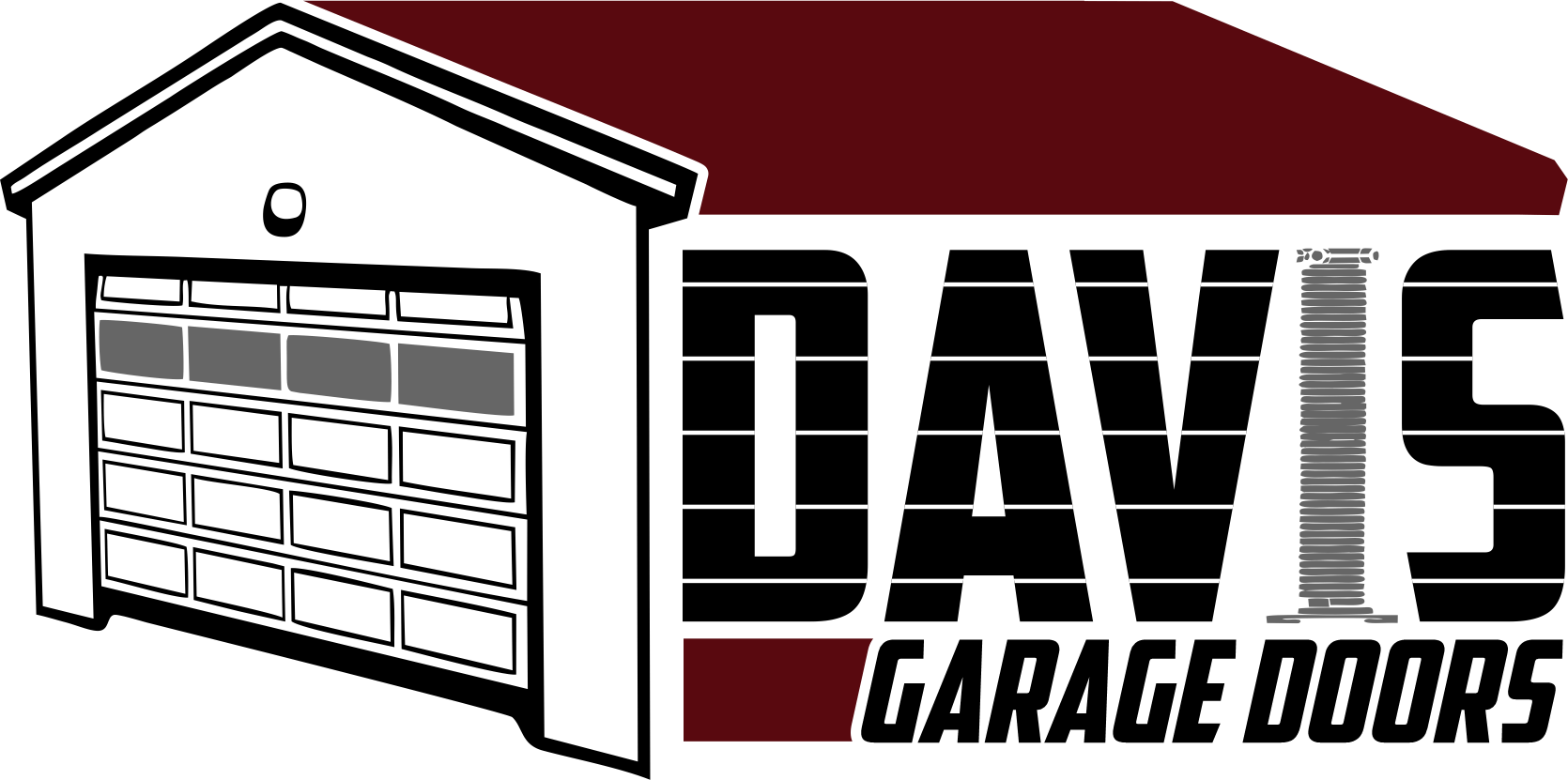 davis garage doors logo