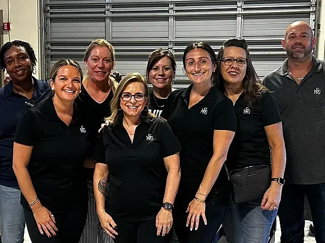 SMG Team at a volunteer event