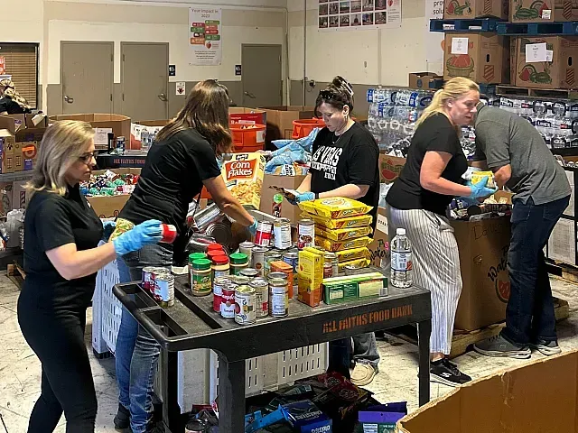 SMG Team in action at a volunteer event