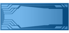 A drawing of a large swimming pool with blue water.