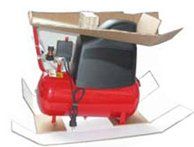 Imballaggi in cartone per macchinari