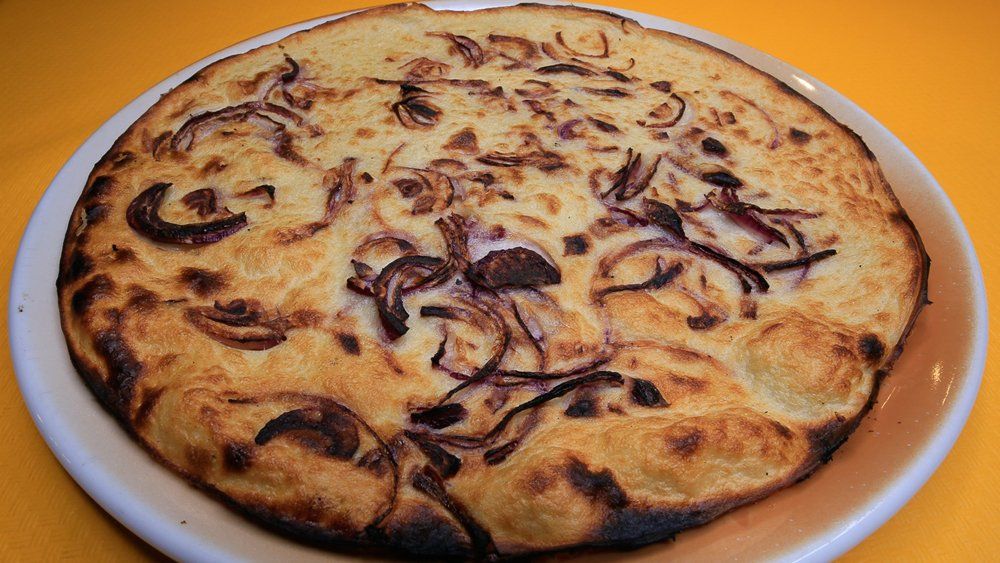 pizza con melanzane