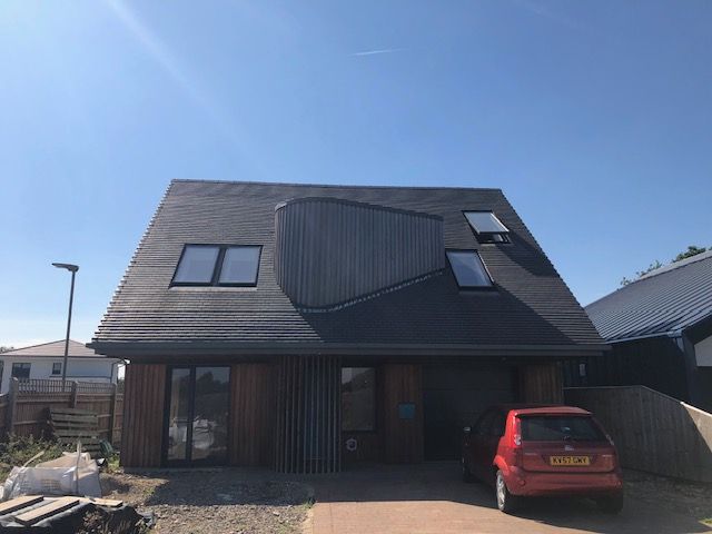 An award winning house Pagolin, featured on CH4 Programme Grand Designs.